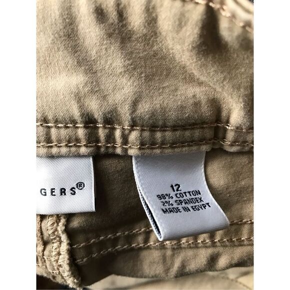 Kim Rogers blue Capri cropped SZ 10 straight leg comforter waist New with tags - Picture 3 of 4